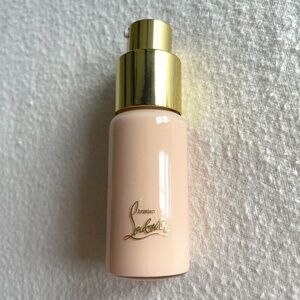 Christian Louboutin Cream Foundation with Gold Pump